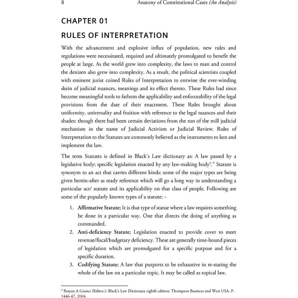 Anatomy of Constitutional Cases (An Analysis) - Taimoor Kamal Malik