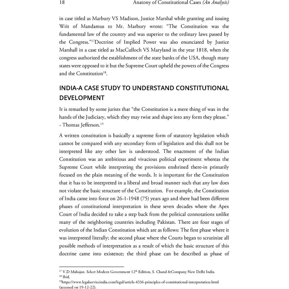 Anatomy of Constitutional Cases (An Analysis) - Taimoor Kamal Malik