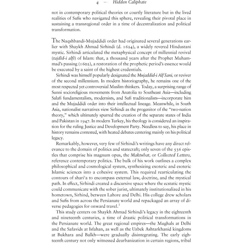Hidden Caliphate: Sufi Saints beyond the Oxus and Indus - Waleed Ziad