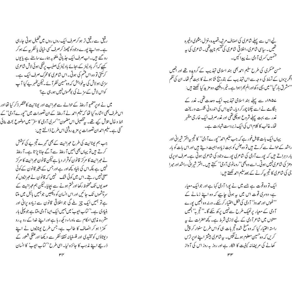 Muhammad Hassan Askari ka Tasawwur-e-Insaan aur Aadmi - Qaiser Alam