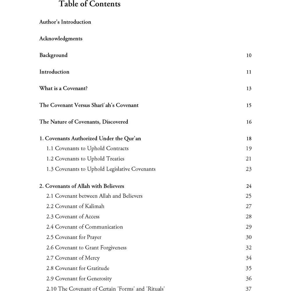 Qur'anic Covenants: An Introduction - Ahmer Bilal Soofi (Second Edition)