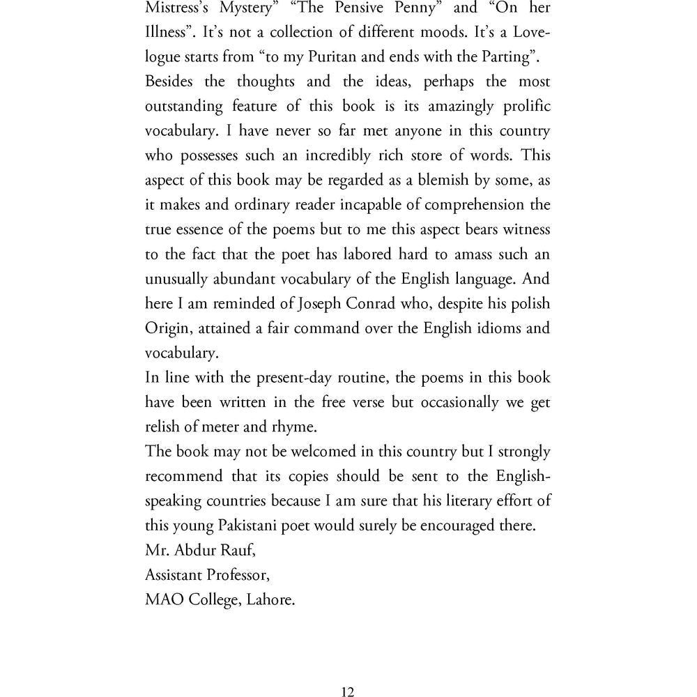 Golden Verses - Taimoor Kamal Malik