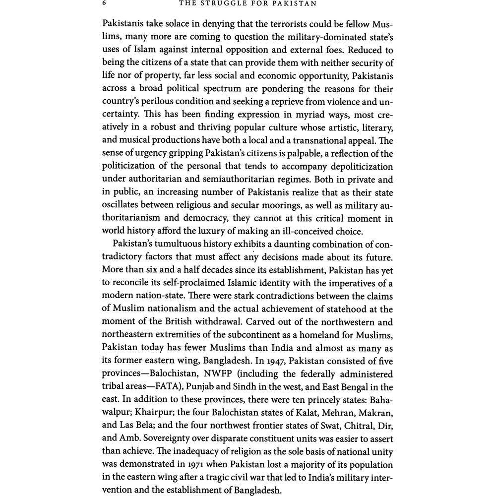 The Struggle for Pakistan: A Muslim Homeland and Global Politics - Ayesha Jalal