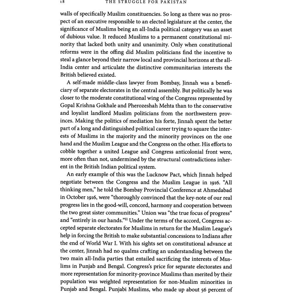 The Struggle for Pakistan: A Muslim Homeland and Global Politics - Ayesha Jalal