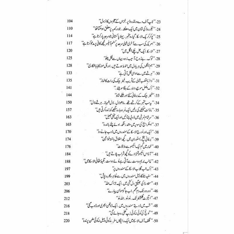 Alaska Highway  - Mustansar Hussain Tarar