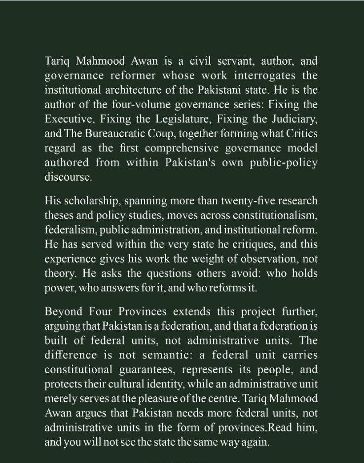 Beyond Four Provinces