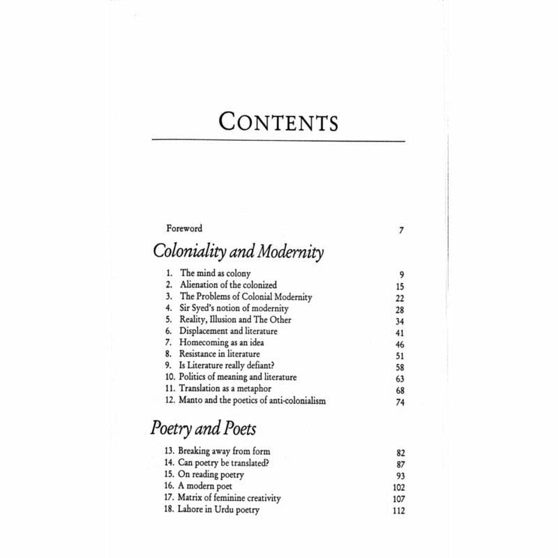 Coloniality, Modernity and Urdu Literature  - Dr. Nasir Abbas Nayyer