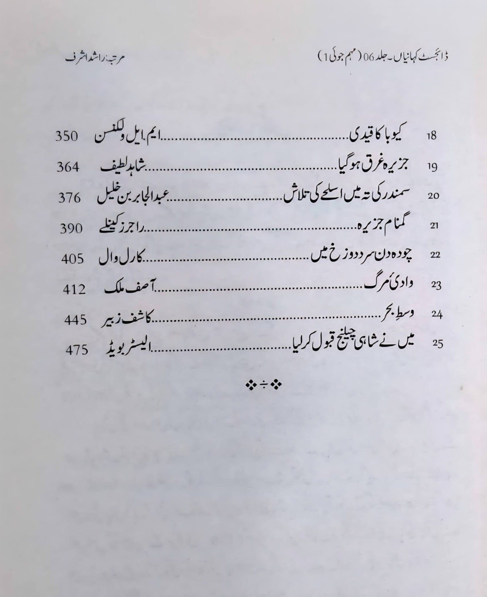 Digest Kahaniyan - Part 6 - ڈائجسٹ کہانیاں چھٹی جلد