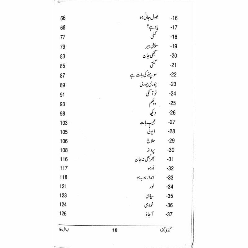 Guddi Gudda - گڈی گڈا  -  Abdaal Bela