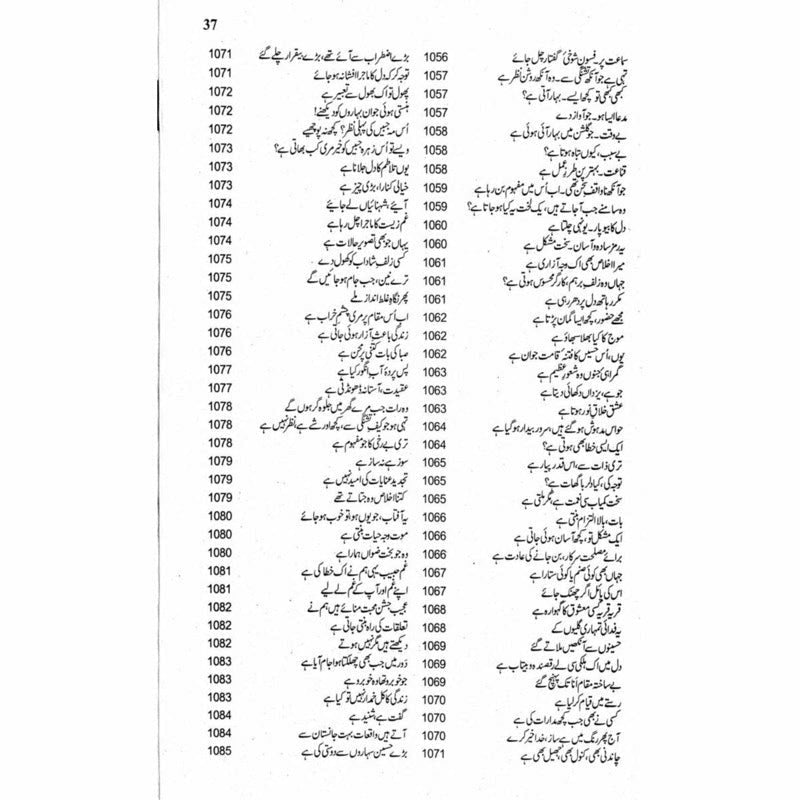Kulliyaat Adm (Ghazal)