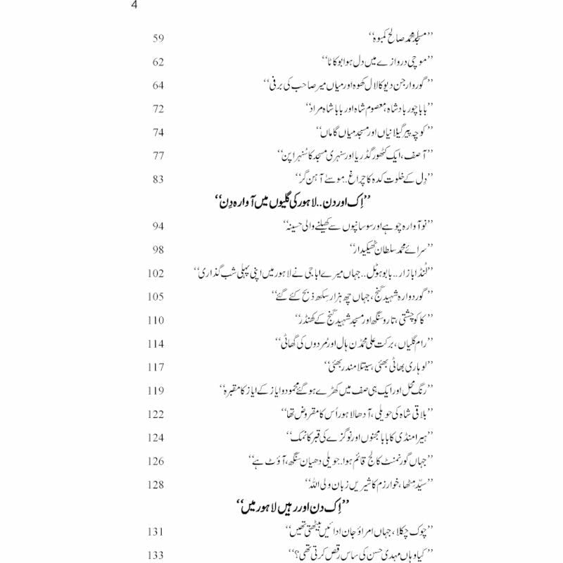 Lahore Awargi  - Mustansar Hussain Tarar