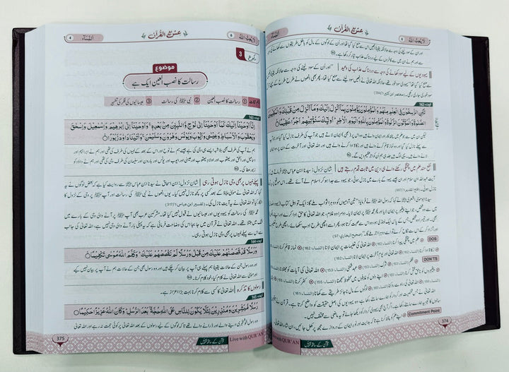 Quran Kay Sath Jiean - Para 1-10 - قرآن کے ساتھ جیئیں - جلد اول