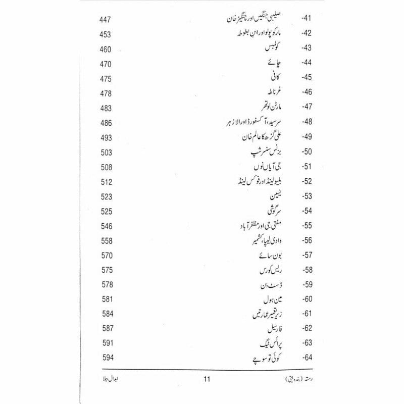 Rasta (Banda Beeti) - Abdaal Bela  -  Abdaal Bela