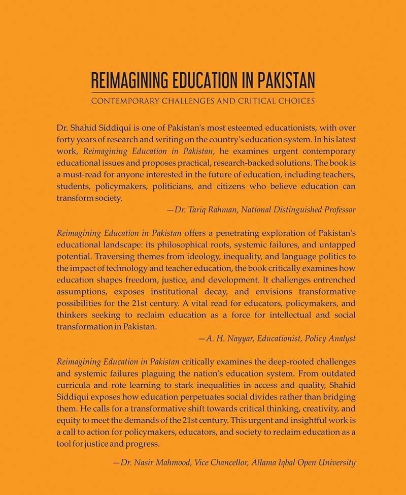 Reimagining Education In Pakistan