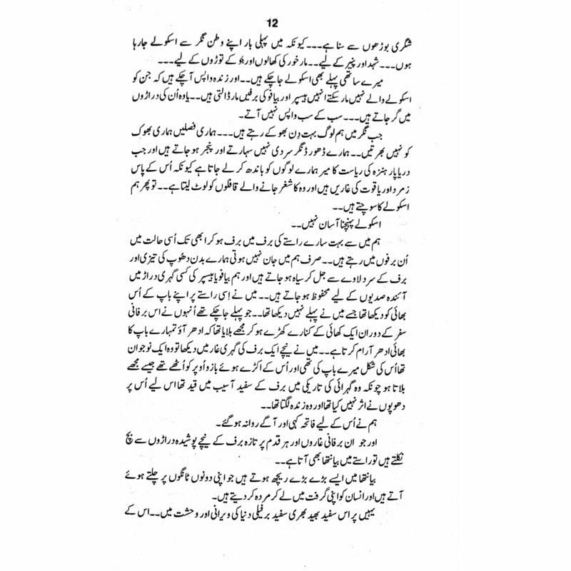 Snow Lake  - Mustansar Hussain Tarar