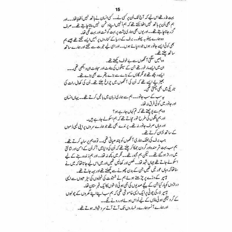 Snow Lake  - Mustansar Hussain Tarar