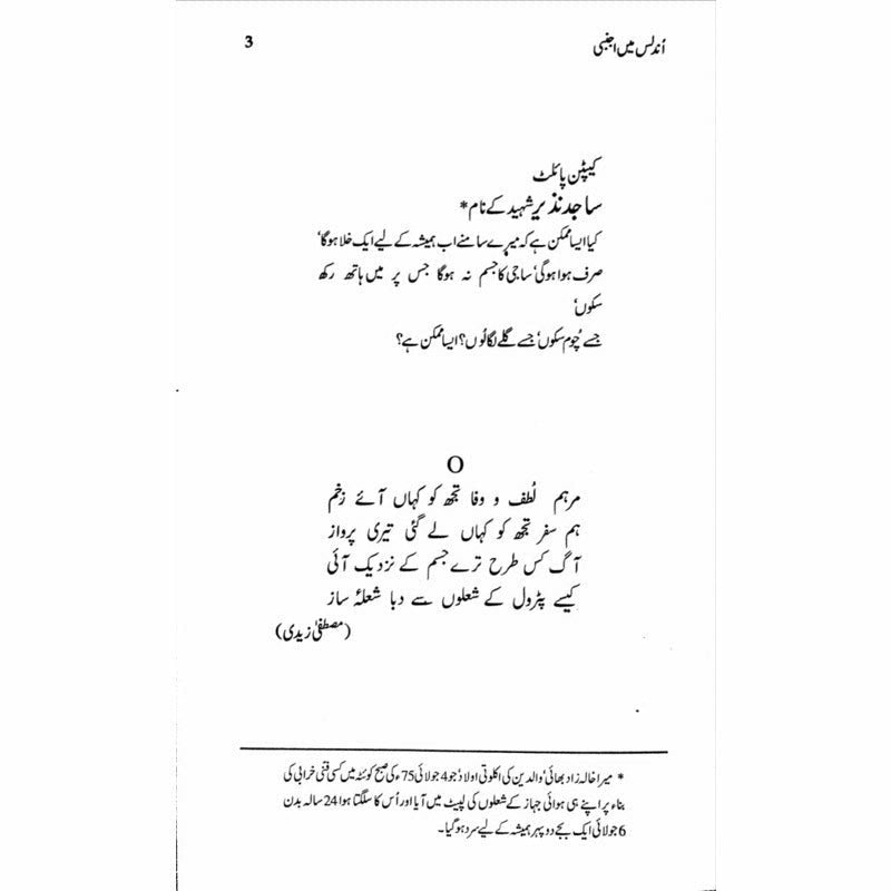 Undalis Main Ajnabi  - Mustansar Hussain Tarar