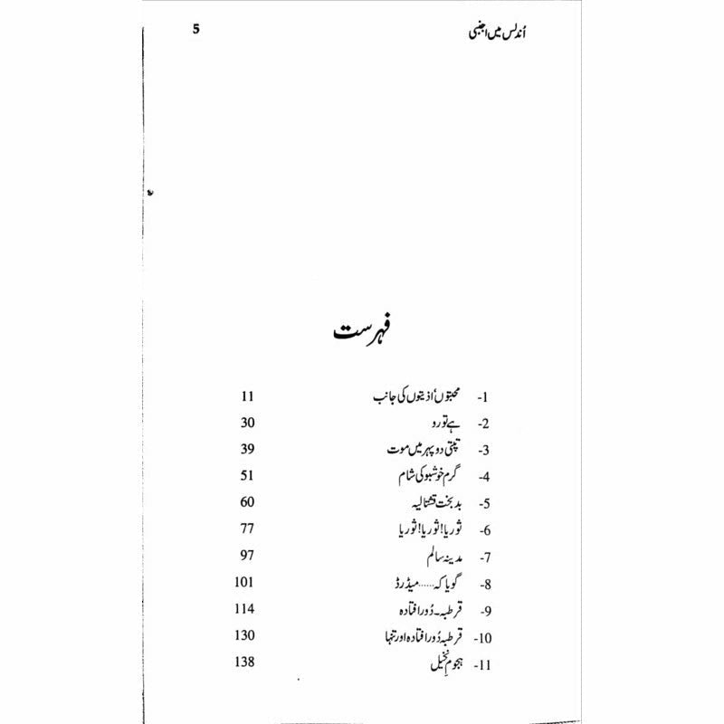 Undalis Main Ajnabi  - Mustansar Hussain Tarar